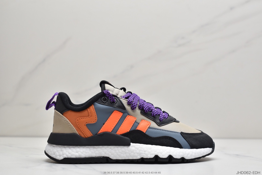 阿迪达斯 Adidas Nite Jogger Winterized 夜行者系列复古休闲运动跑鞋