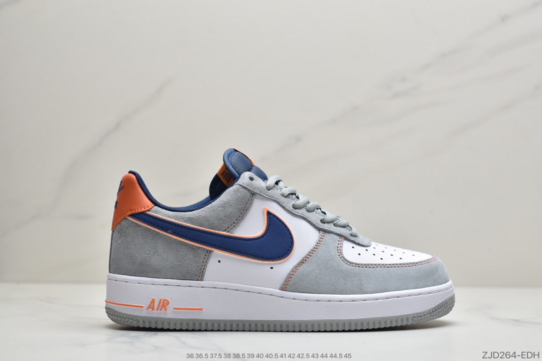 耐克 Nike Air Force 1 Low “Christmas” 空军一号中帮“圣诞节”灰黄拼接板鞋