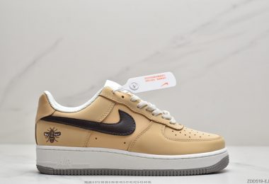 耐克 Nike Air Force 1 Low “Manchester Bee” 空军一号卡其棕 曼切斯特蜜蜂百搭休闲运动板鞋