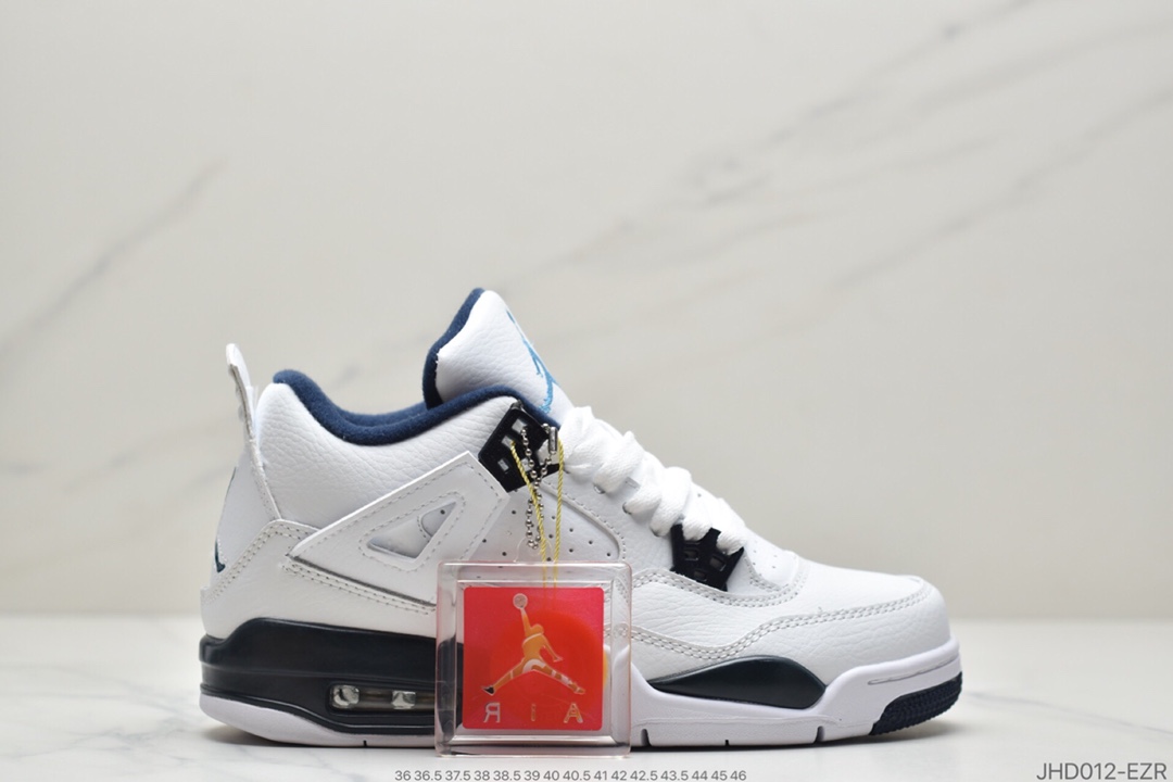 乔丹Air Jordan 4 Columbia AJ4 哥伦比亚 白蓝 乔4男女实战篮球鞋