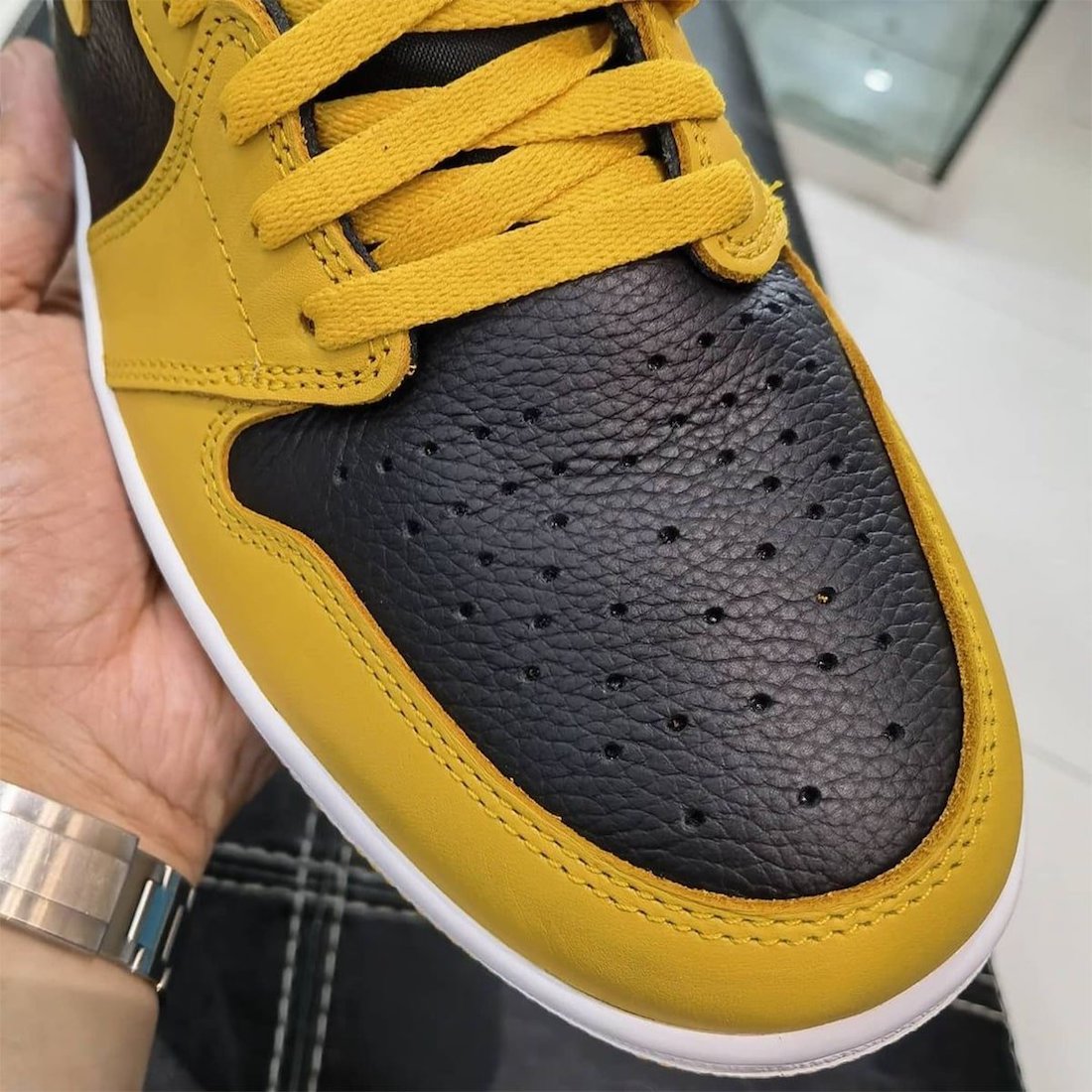 运动鞋, zsneakerheadz, Nike Air, Jordan Brand, Jordan, Black, Air Jordan 1 High OG“ Pollen”, Air Jordan 1
