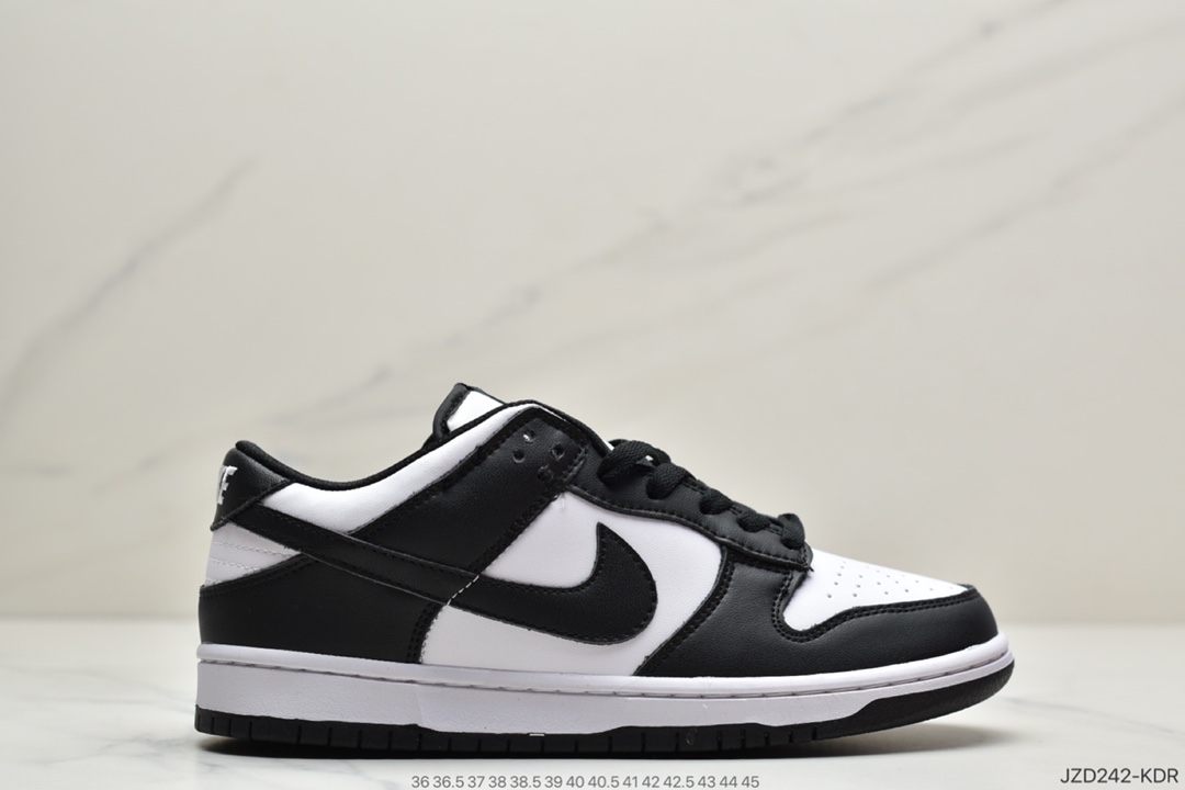 耐克Nike Dunk Low Retro Balck 黑白 熊猫 扣篮系列低帮板鞋