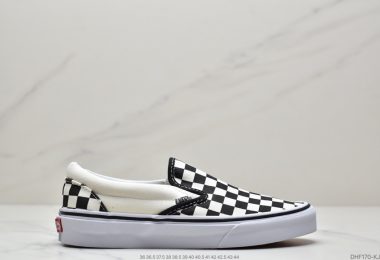 万斯Vans Classic Slip-On 万斯一脚蹬棋盘格子低帮硫化板鞋