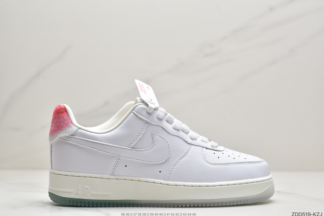 耐克Nike Air Force 1 Prm “Got’em” 空军一号白粉寿桃低帮运动板鞋