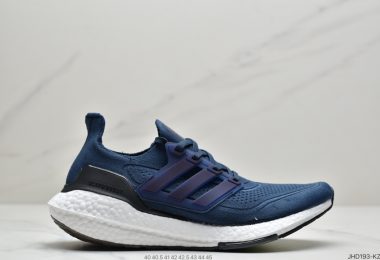 阿迪达斯Adidas Ultra Boost 21 Consortium UB21厚底爆米花跑鞋