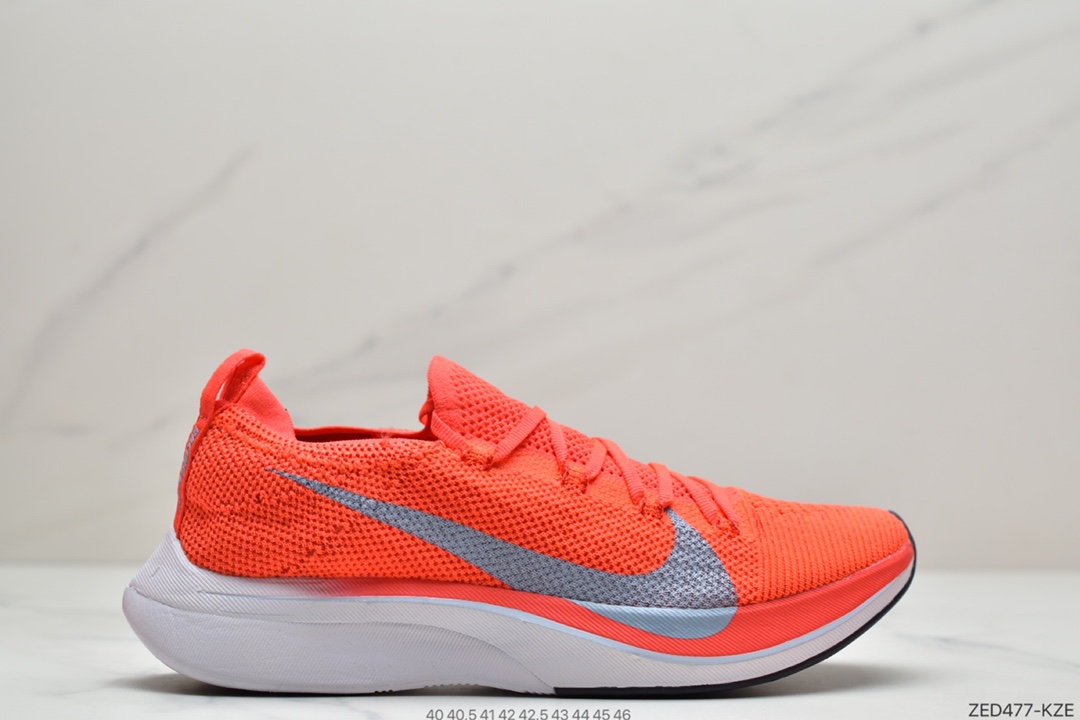 耐克Nike Zoom Vaporfly Flyknit 4%飞线马拉松超级休运动跑鞋