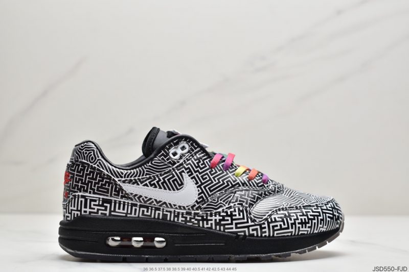 耐克NIKE AIR MAX 1 TOKYO MAZE 限定跑步鞋阴阳休闲运动鞋货号:Cl1505-001