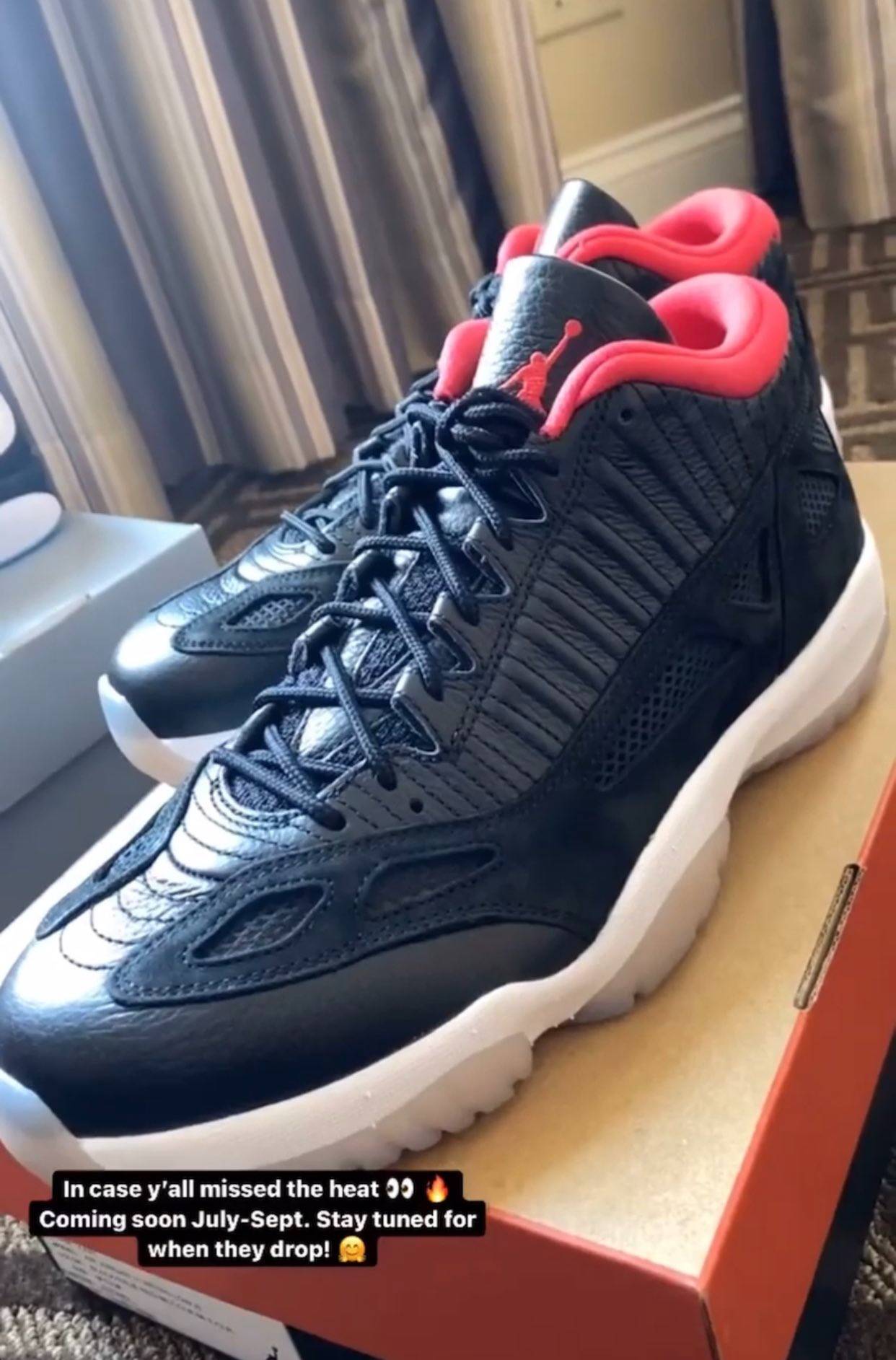 抢先看：2021 Air Jordan 11 Low IE “Bred”