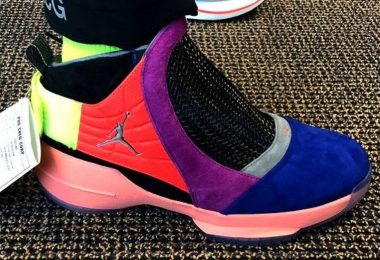 Air Jordan 19 “Multi-Color”样本照片