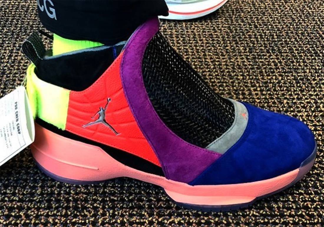 Air Jordan 19 “Multi-Color”样本照片