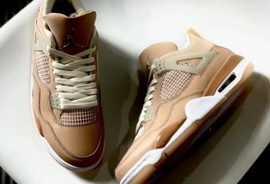 近距离观察 Air Jordan 4 “Shimmer”