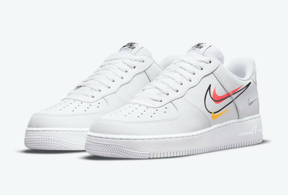 耐克推出新配色 Air Force 1 Low “Multi-Swoosh”