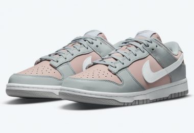 Nike Dunk Low 以粉色和灰色出现