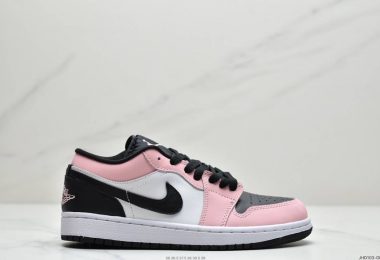 乔丹 Air Jordan 1 Low”Brushstroke Swoosh”AJ1乔丹一代低帮经典复古文化休闲运动篮球鞋