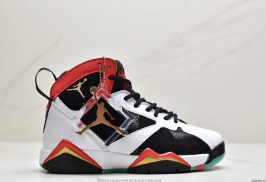 乔丹 Air Jordan AJ7 Cspace 紫禁之巅 中国祥云 夜光 多色‭‮素元‬‬拼接 ‭‮过通‬‬波尔多酒红色 男子篮球战靴