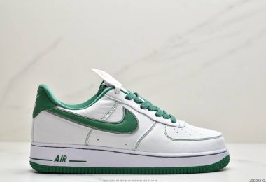 耐克Nike Air Force 1’07 Canvas”White/Black 3M”空军一号经典低帮百搭休闲运动板鞋 帆布白黑缝线