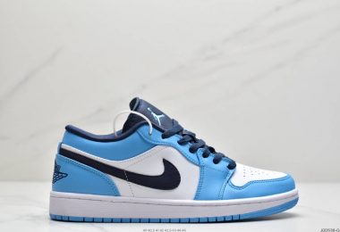 乔丹 Air Jordan 1 Low 低帮 北极蓝 AJ1 乔丹1代 阳光蓝 乔丹篮球鞋