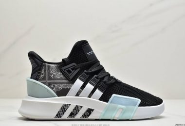 阿迪达斯 三叶草新品 Adidas EQT Basketball ADV 系列街头篮球短筒针织慢跑鞋