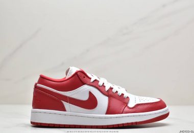 乔丹 Air Jordan 1 Low Gym Red 体育红 芝加哥 大学红