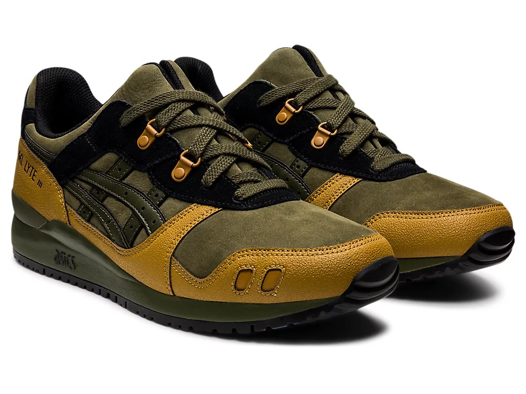 ASICS Gel Lyte III Olive Canvas Pack 发布日期