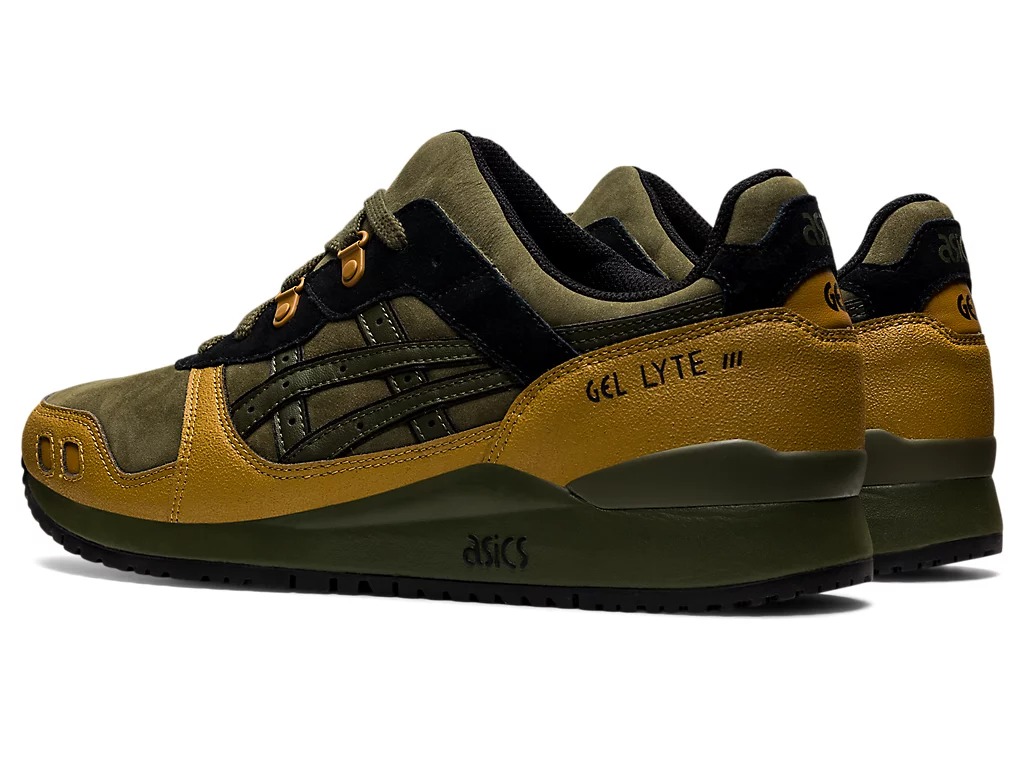 ASICS Gel Lyte III Olive Canvas Pack 发布日期