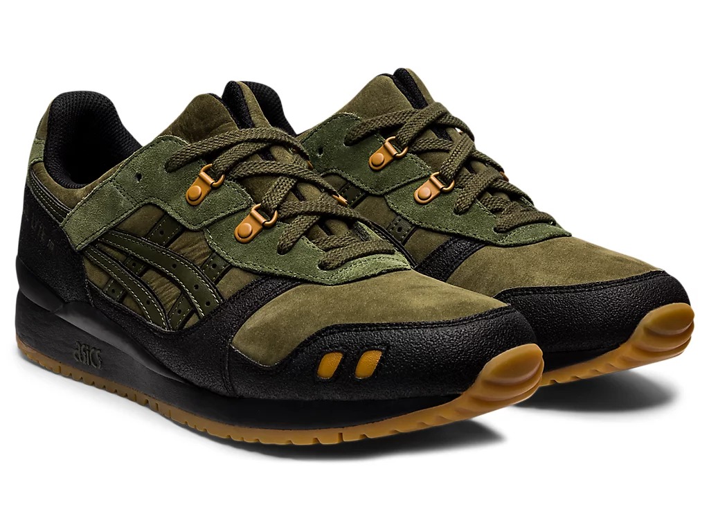 ASICS Gel Lyte III Olive Canvas Pack 发布日期