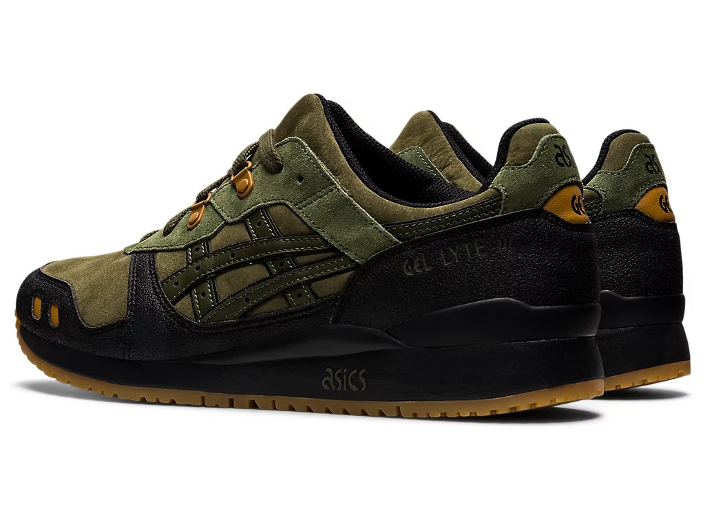 ASICS Gel Lyte III Olive Canvas Pack 发布日期