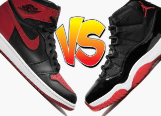 更好的“Bred” Air Jordan：Air Jordan 1 或 Air Jordan 11
