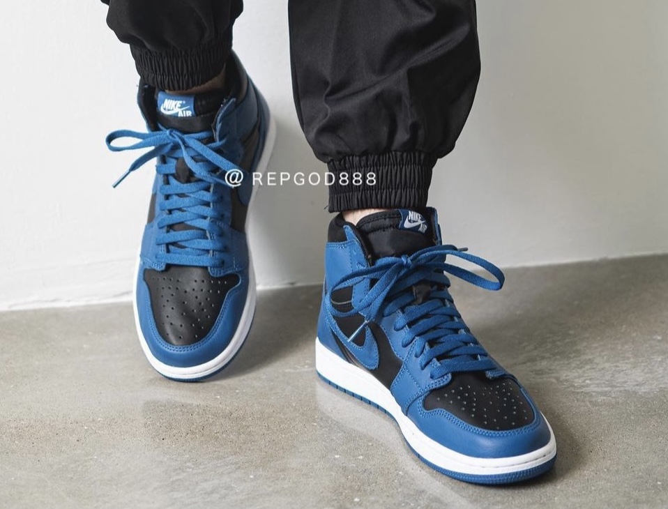 Air Jordan 1 Dark Marina Blue 555088-404 发售日期