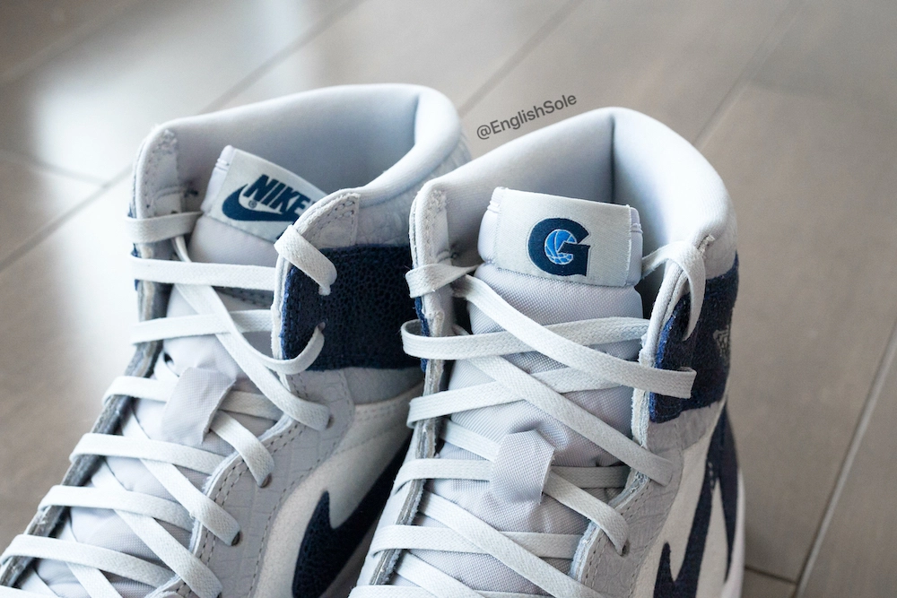 Air Jordan 1 Georgetown Hoyas Reptile PE