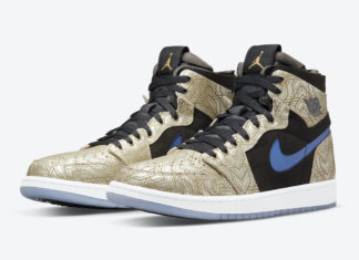 Air Jordan 1 Zoom CMFT “Gold Laser” 官方照片