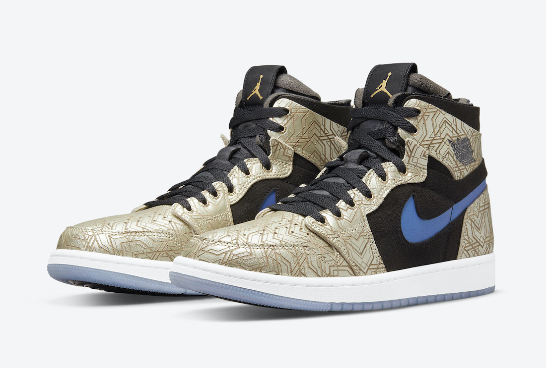 Air Jordan 1 Zoom CMFT Gold Laser DQ0659-700 发售日期价格