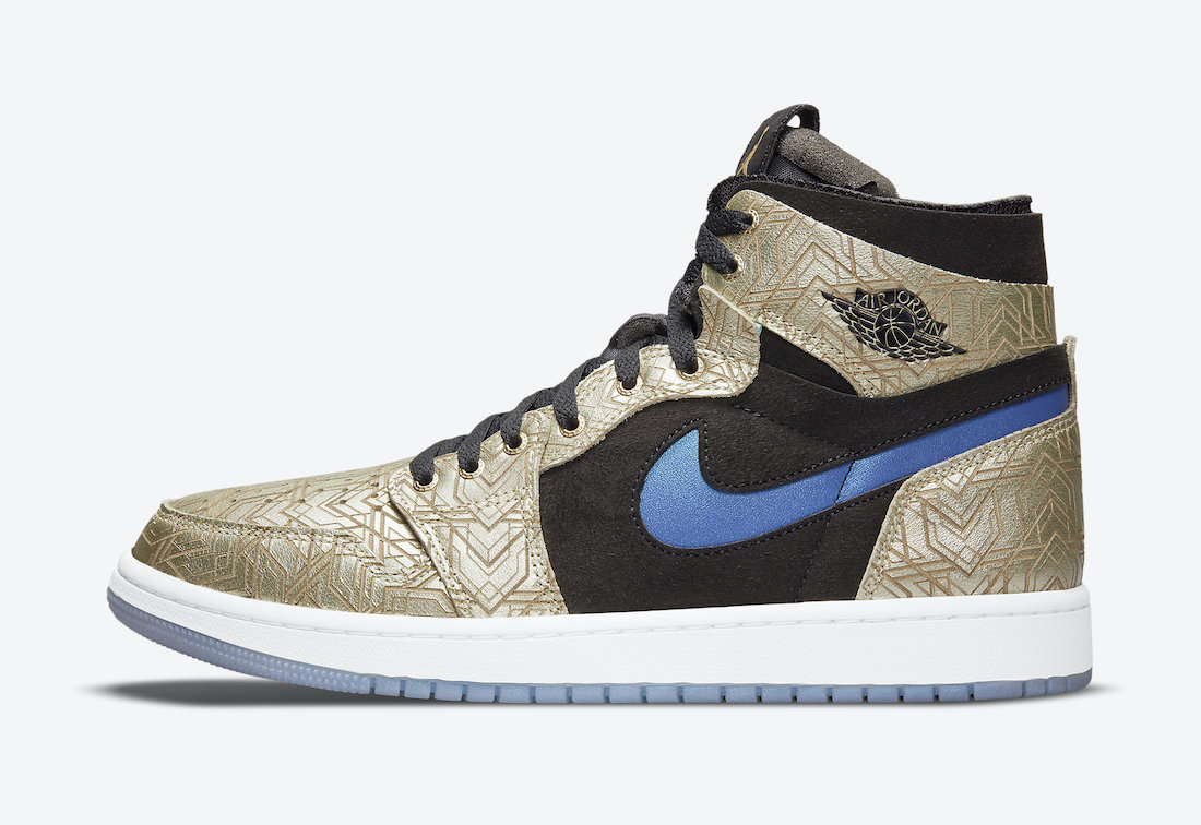 Air Jordan 1 Zoom CMFT Gold Laser DQ0659-700 发售日期价格