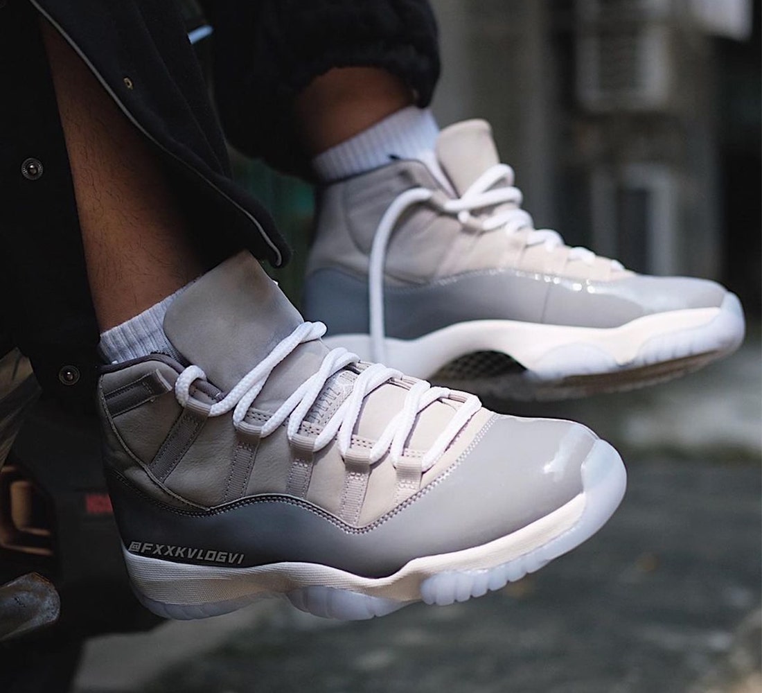 Air Jordan 11 Cool Grey 2021 CT8012-005 發售日期上腳 Air Jordan 11 Cool Grey 2021 CT8012-005 發售日期上腳