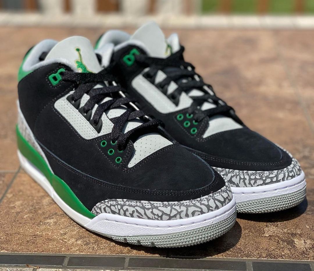 Air Jordan 3 Black Pine Green CT8532-030 发售日期