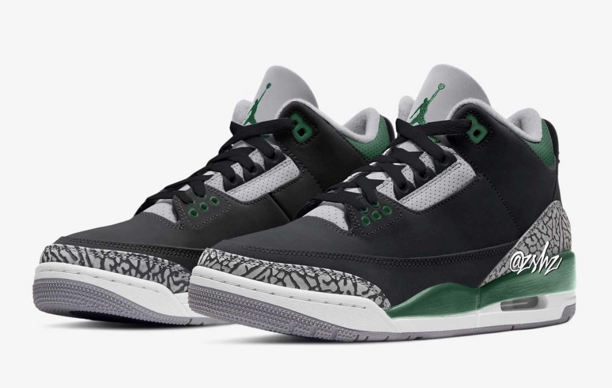 Air Jordan 3 Pine Green CT8532-030 发售日期