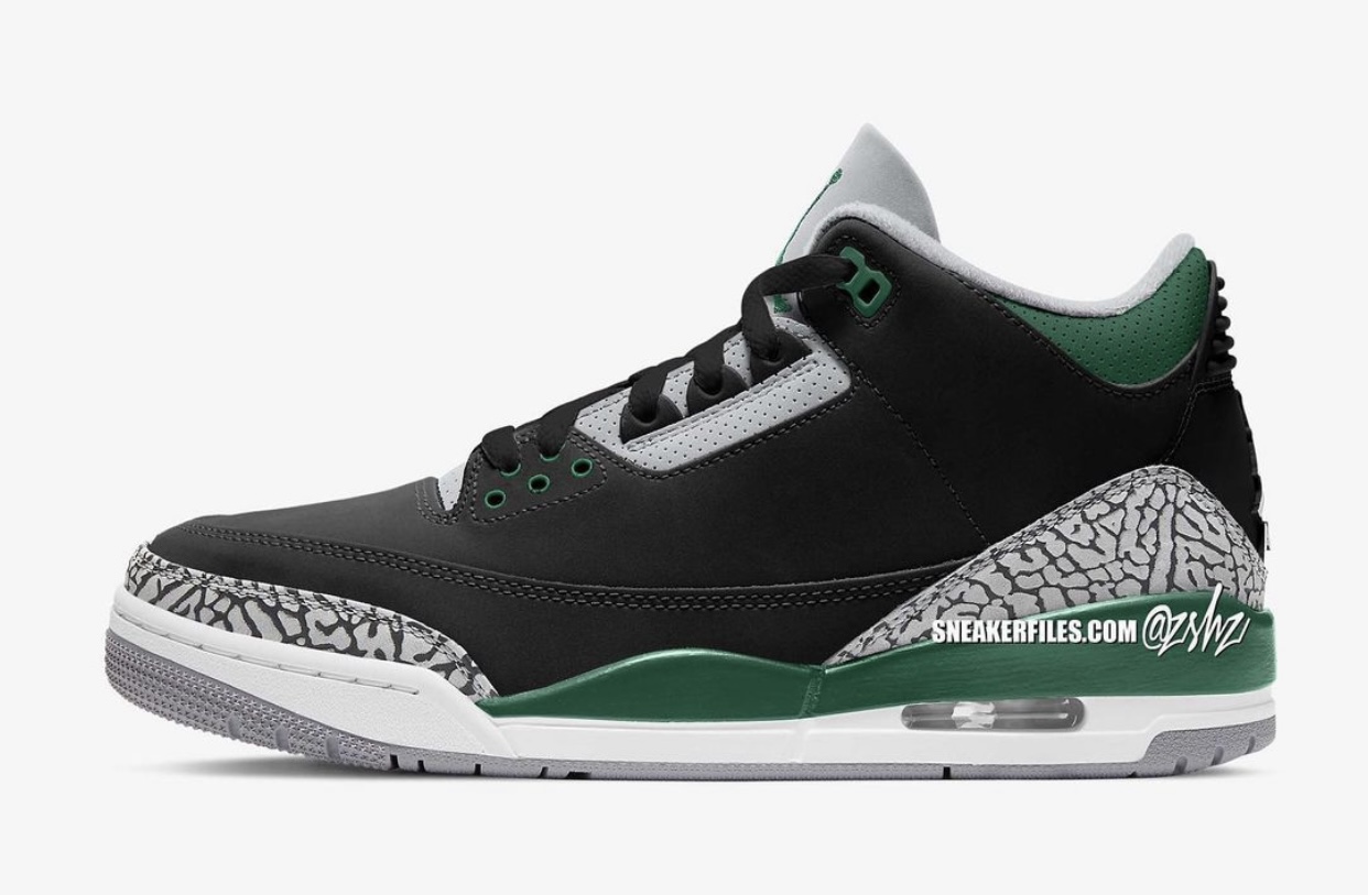 Air Jordan 3 Pine Green CT8532-030 发售日期