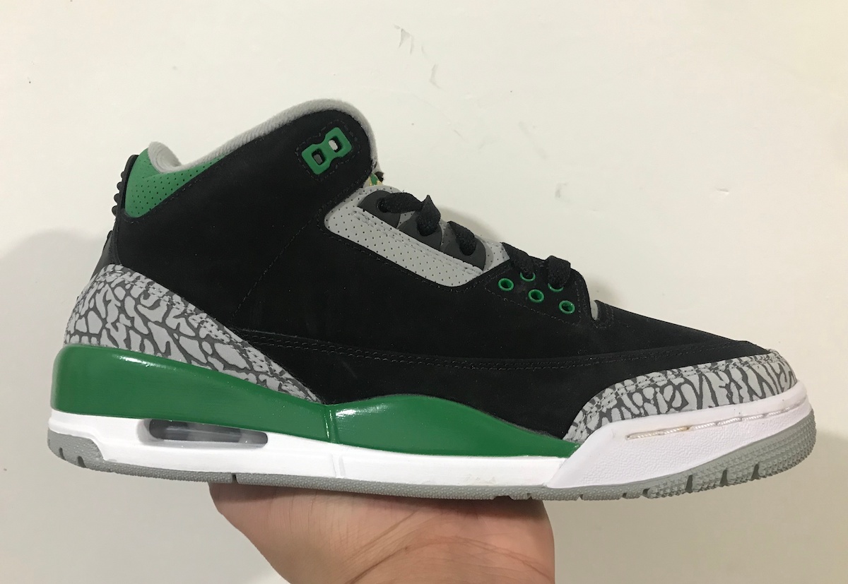 Air Jordan 3 Pine Green CT8532-030 发售日期上脚