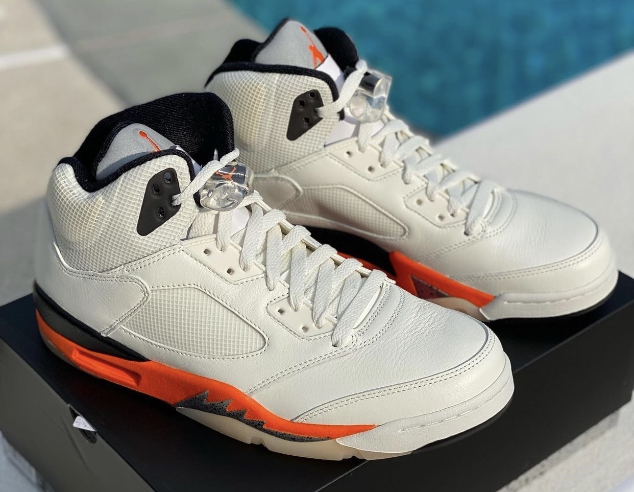 Air Jordan 5 Shattered Backboard Orange Blaze DC1060-100 发售日期