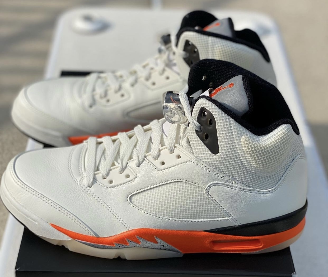 Air Jordan 5 Shattered Backboard Orange Blaze DC1060-100 发售日期