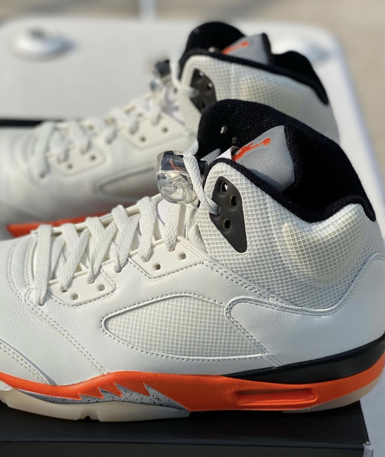 Air Jordan 5 Shattered Backboard Orange Blaze DC1060-100 发售日期