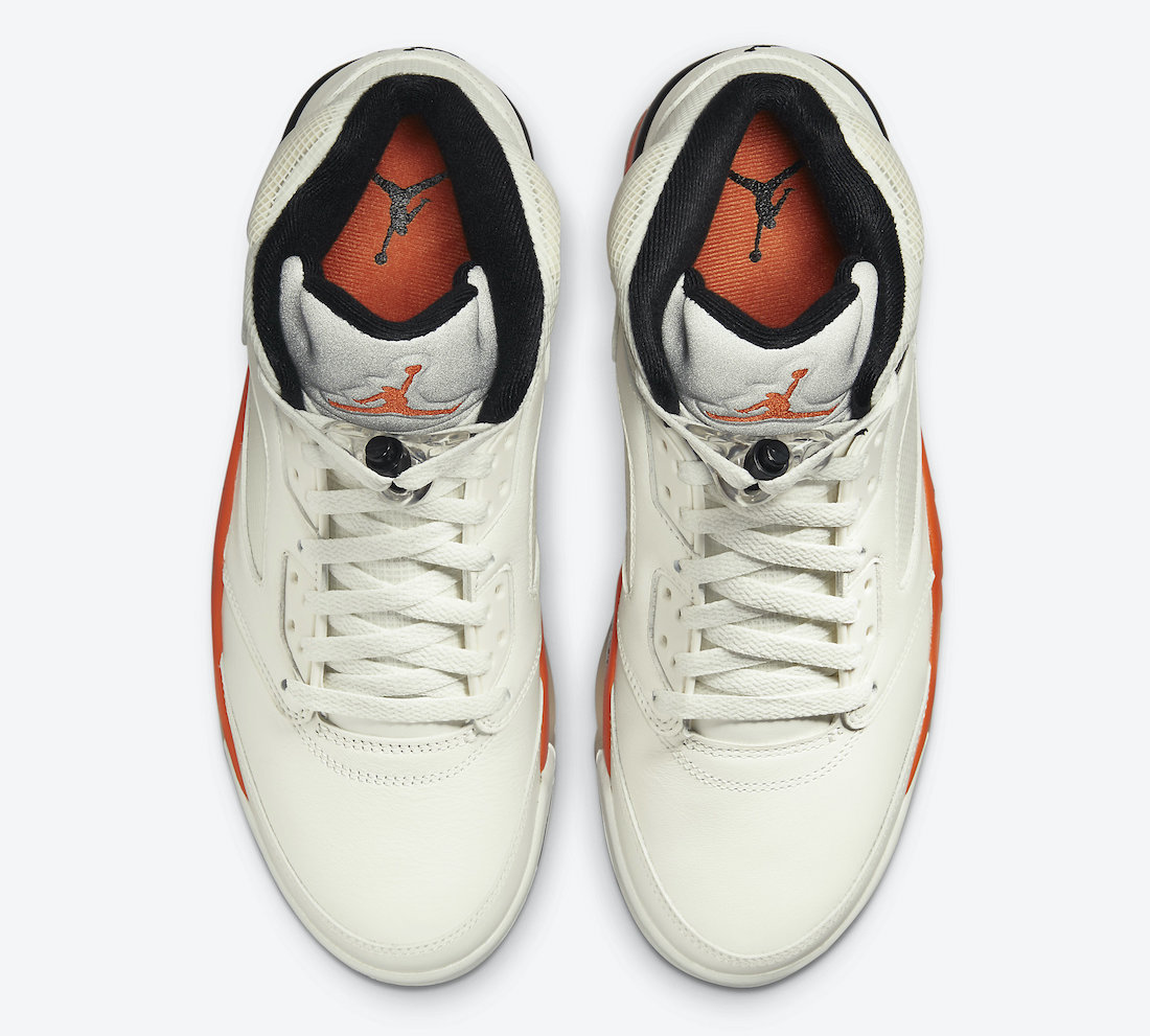 Air Jordan 5 Shattered Backboard Orange Blaze DC1060-100 发售日期