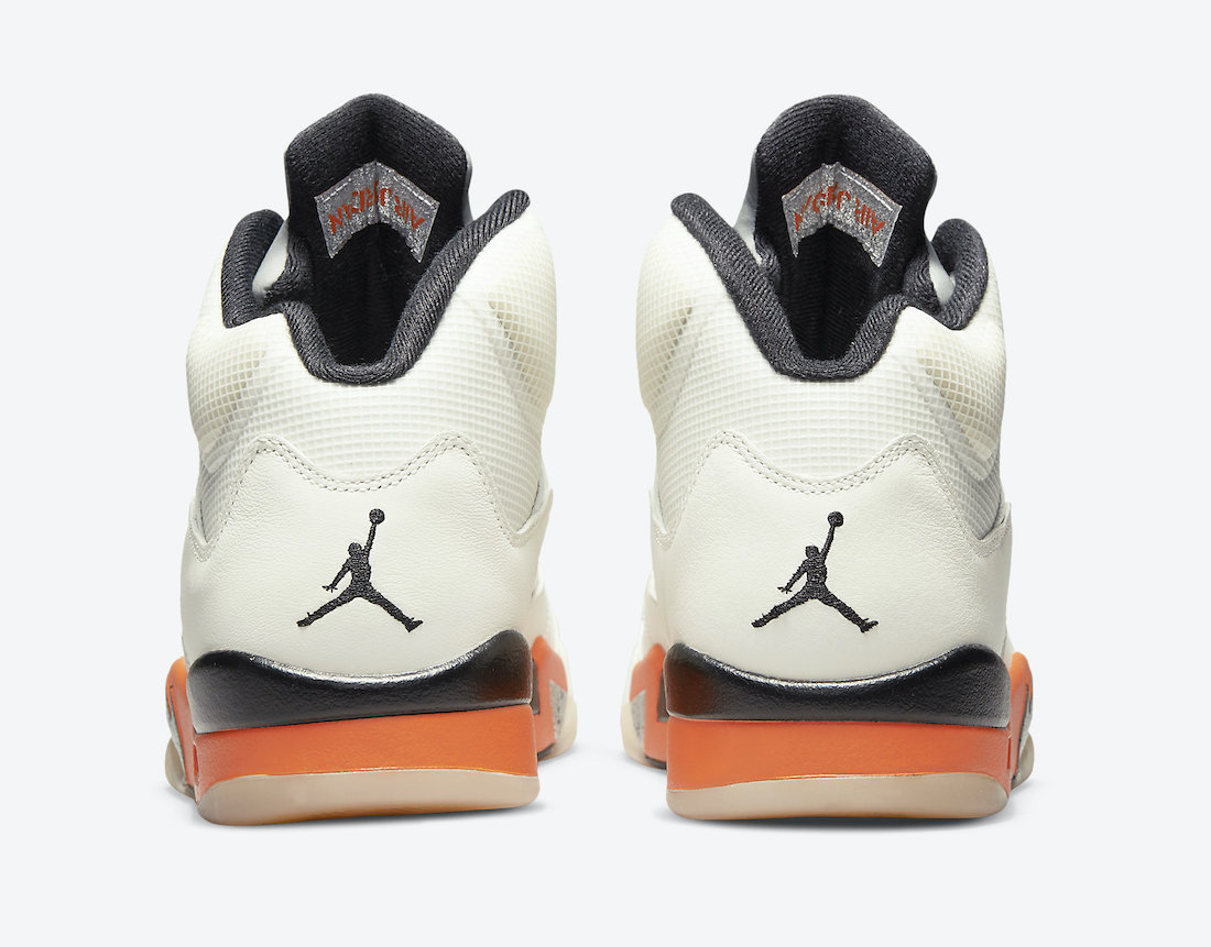 Air Jordan 5 Shattered Backboard Orange Blaze DC1060-100 发售日期