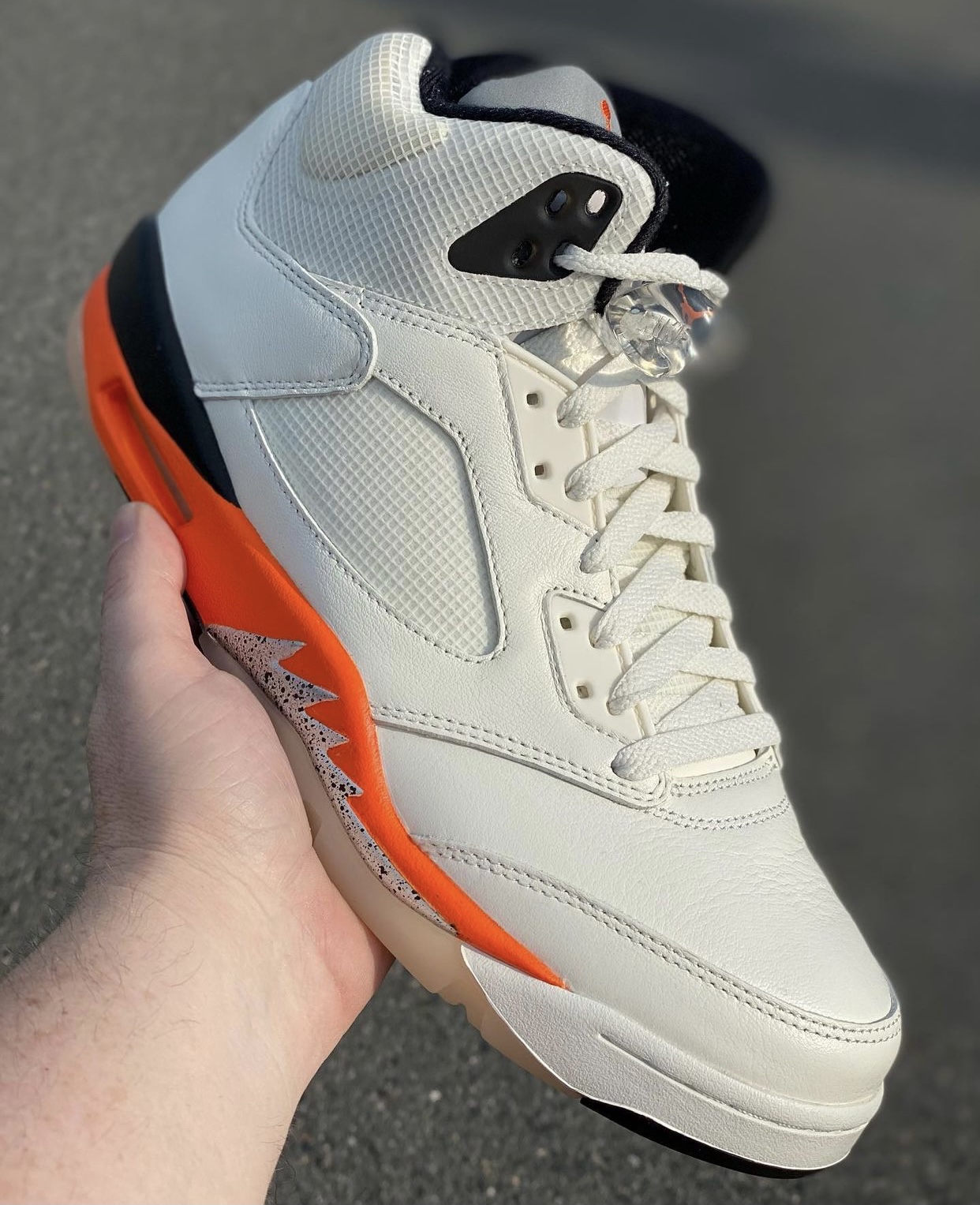 Air Jordan 5 Shattered Backboard Orange Blaze DC1060-100 发售日期