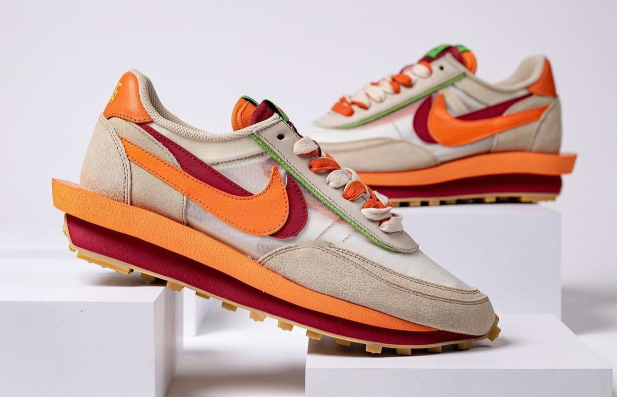 Clot Sacai Nike LDWaffle DH1347-100 发布日期