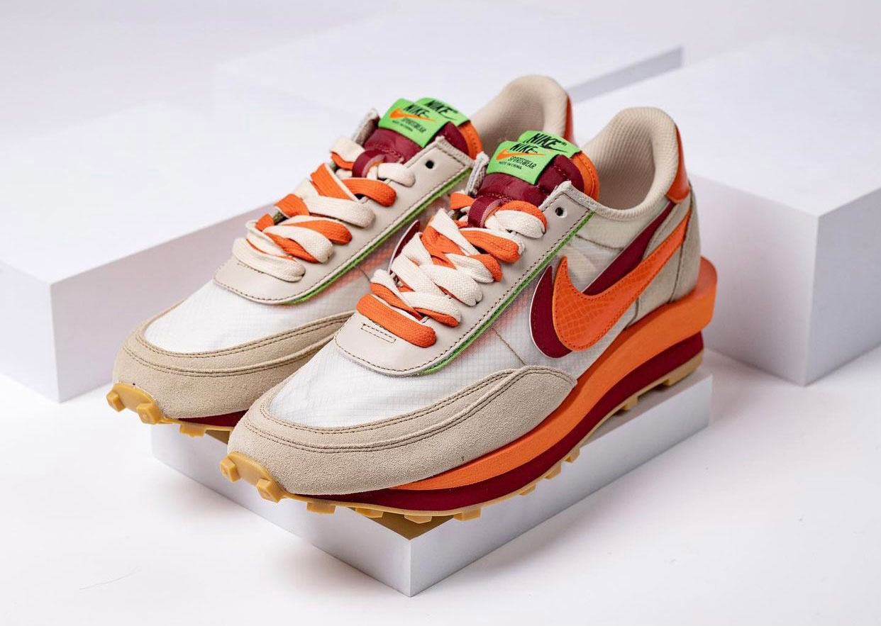 Clot Sacai Nike LDWaffle DH1347-100 发布日期