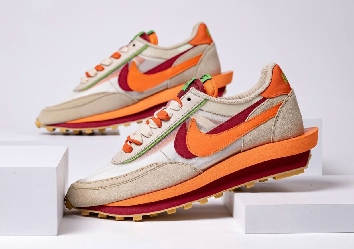 Clot Sacai Nike LDWaffle DH1347-100 发布日期