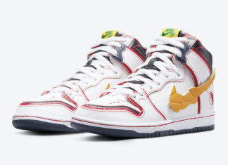 Gundam x Nike SB Dunk High “Unicorn” 10 月 12 日发售