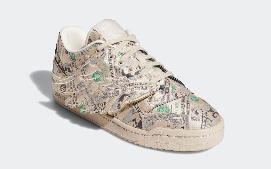 Jeremy Scott adidas Forum Low Wings Money GX6393 发售日期