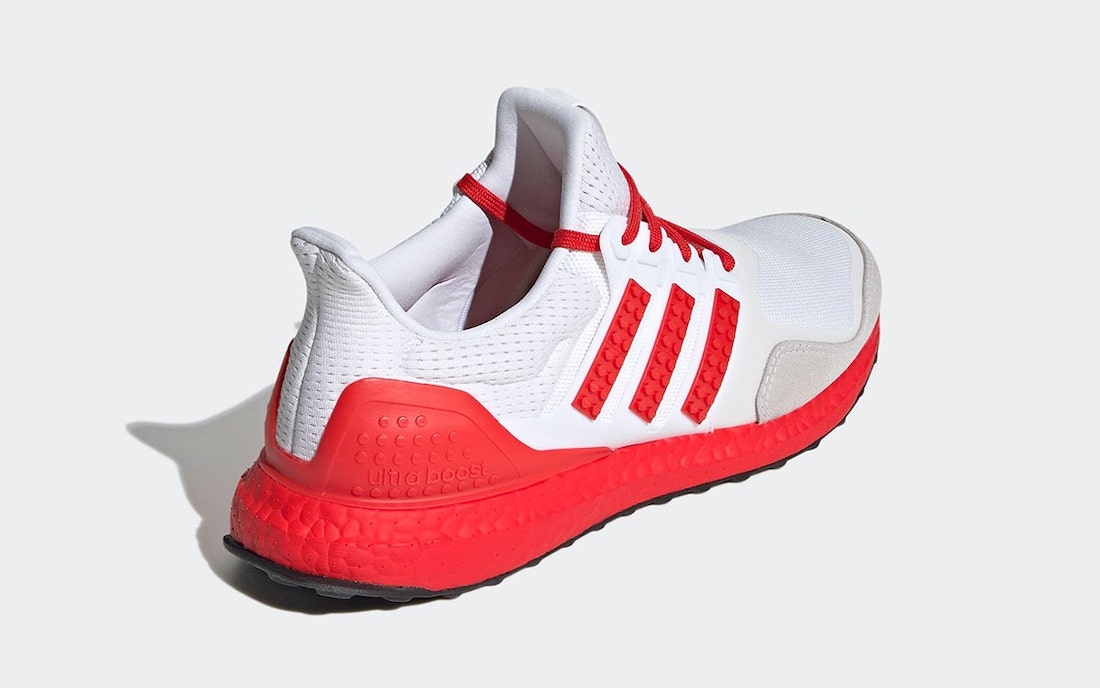 乐高 adidas Ultra Boost DNA 白红 H67955 发售日期